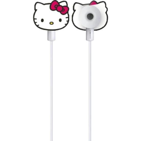 Fone de Ouvido Letron Hello Kitty Branco