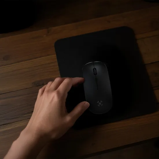 Mouse Sem Fio Slim Fortrek MS14 Preto