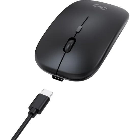 Mouse Sem Fio Slim Fortrek MS14 Preto