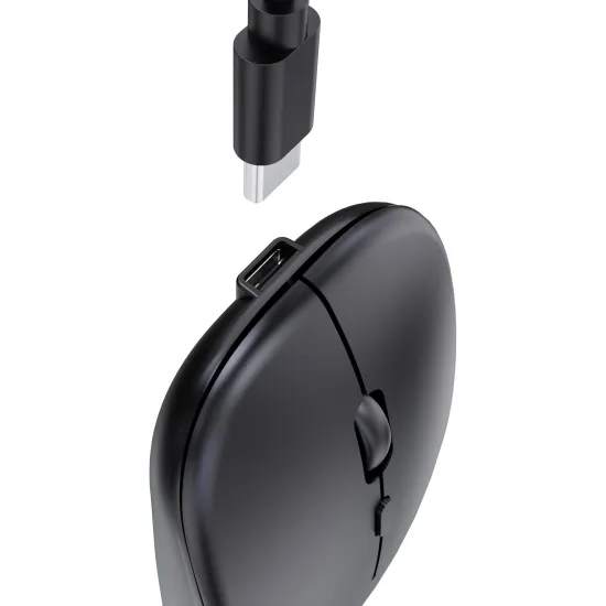 Mouse Sem Fio Slim Fortrek MS14 Preto