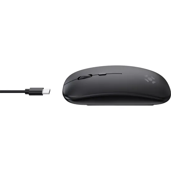 Mouse Sem Fio Slim Fortrek MS14 Preto