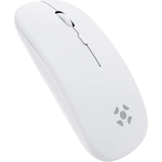 Mouse Sem Fio Slim Fortrek MS14 Branco