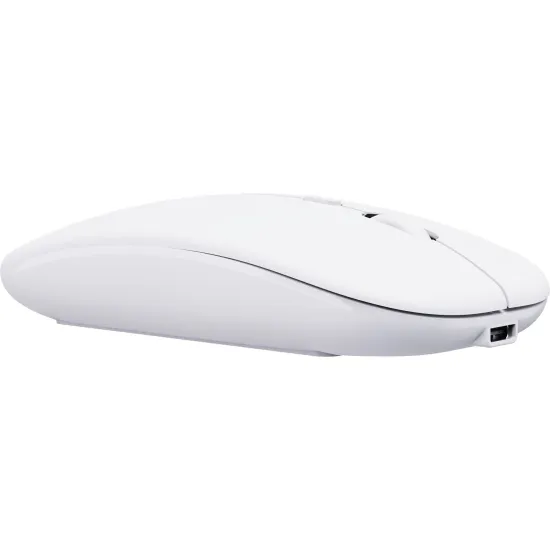Mouse Sem Fio Slim Fortrek MS14 Branco