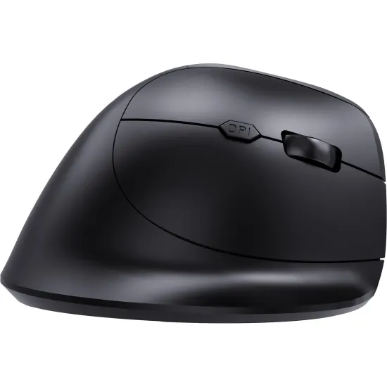 Mouse Vertical Sem Fio Ergonômico Fortrek MERG15 Preto