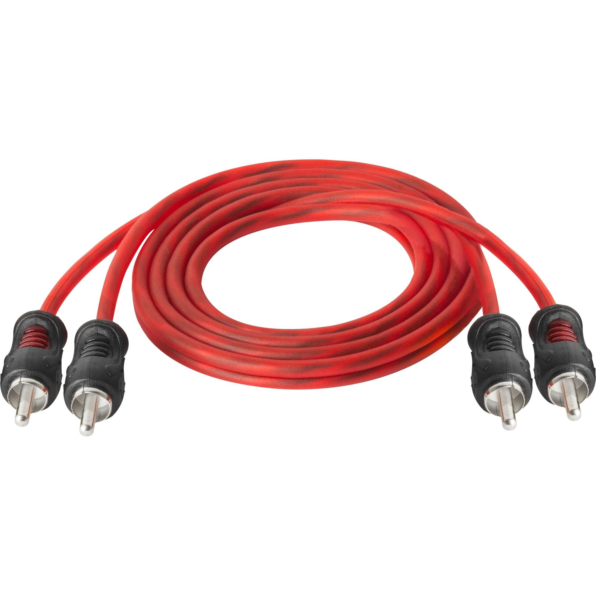 Cabo 2RCA X 2RCA 1m CBRC00478 Vermelho Storm