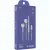 Fone de Ouvido Auricular Com Fio Tipo-C Fortrek EB210 Branco