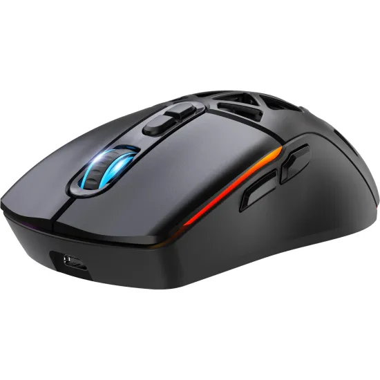 Mouse Gamer Sem Fio Wireless Fortrek Striker Air Preto