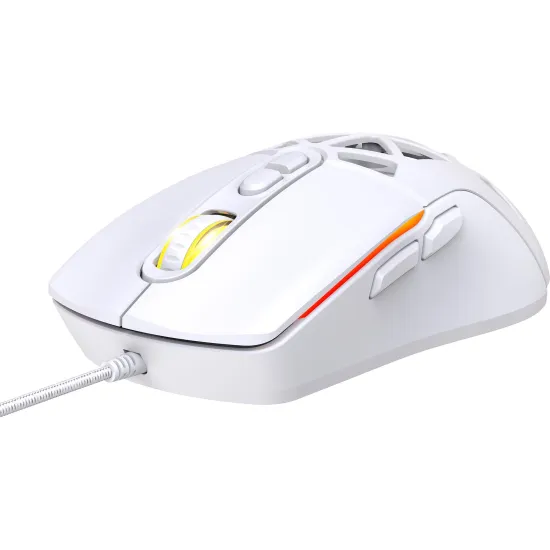 Mouse Gamer Com Fio Fortrek Striker Branco