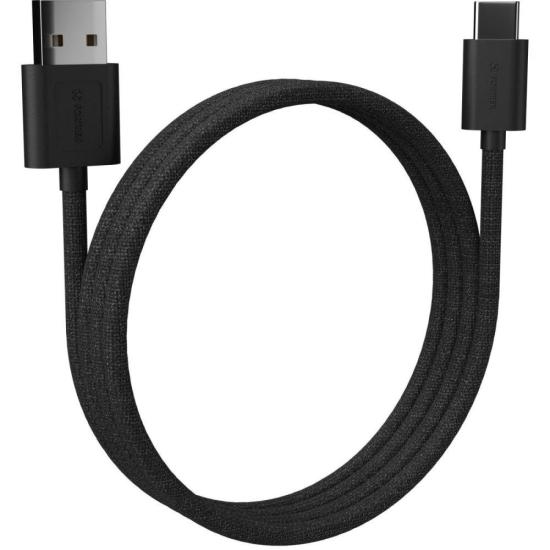 Cabo USB-A Para USB-C Fortrek U111 1 Metro Preto