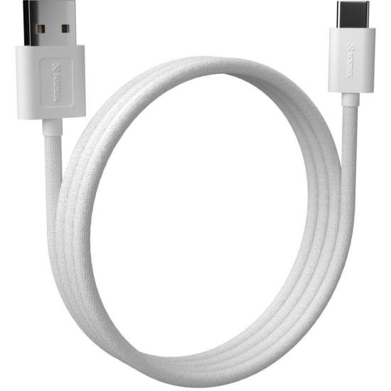 Cabo USB-A Para USB-C Fortrek U111 2 Metros Branco