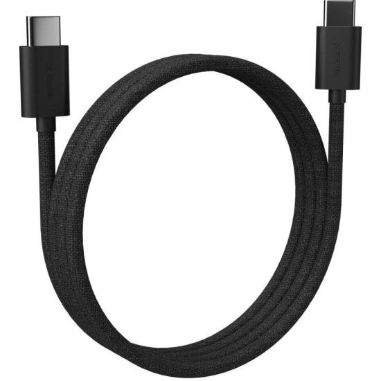 Cabo USB-C Para USB-C Fortrek U221 2 Metro Preto