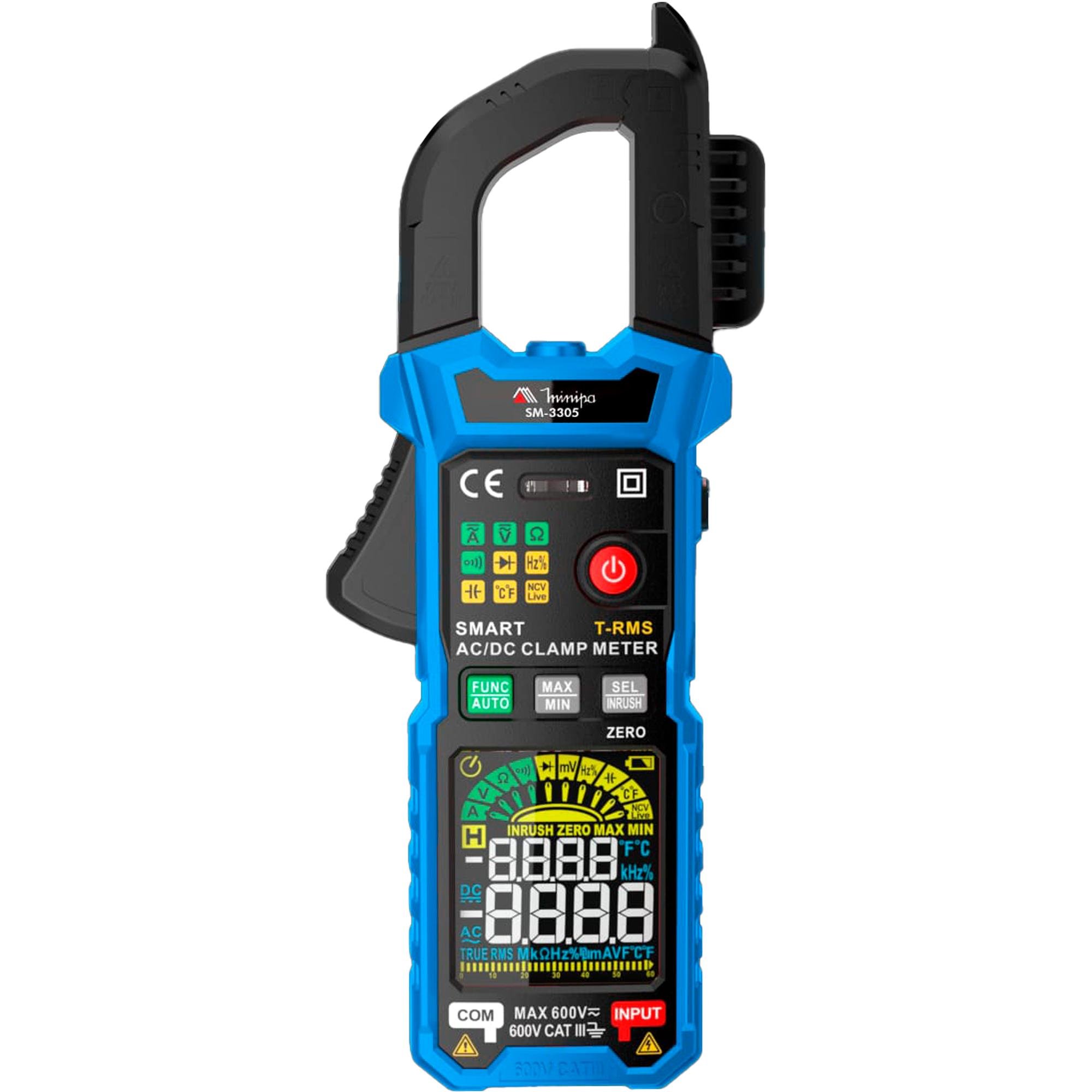 ALICATE AMPERÍMETRO SMART SM-3305 MINIPA