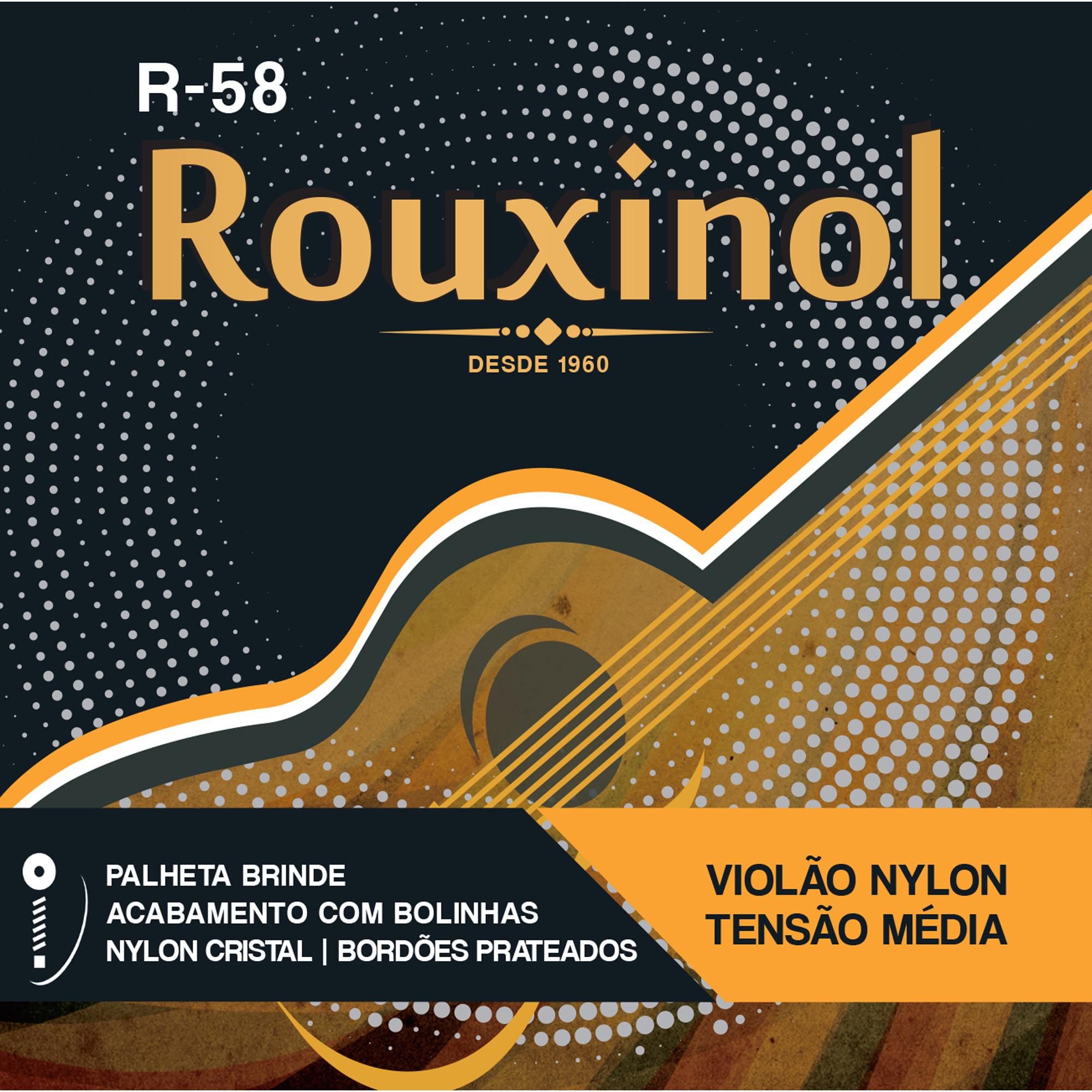 ENC TEN MED P/VIOLAO NYLON NIG R58