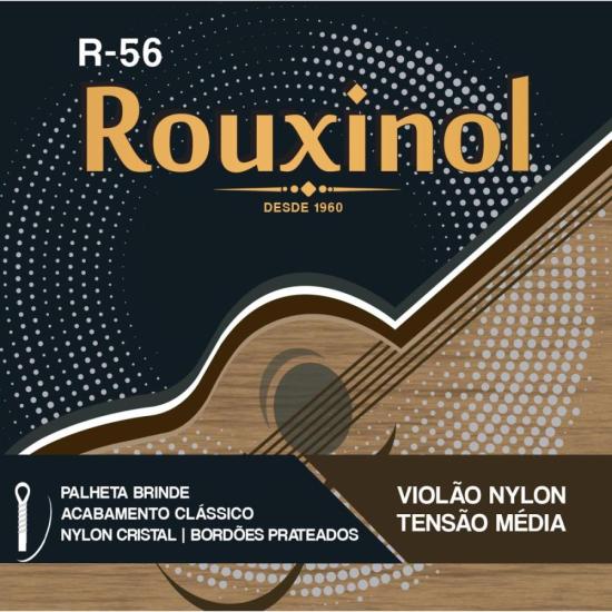 ENC TEN MED P/VIOLAO NYLON NIG R56