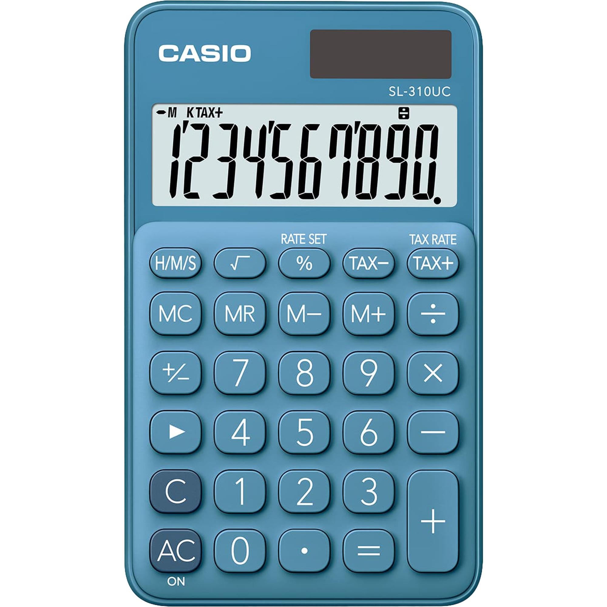 CALC DE BOLSO 10 DIG CASIO SL310UC AZ