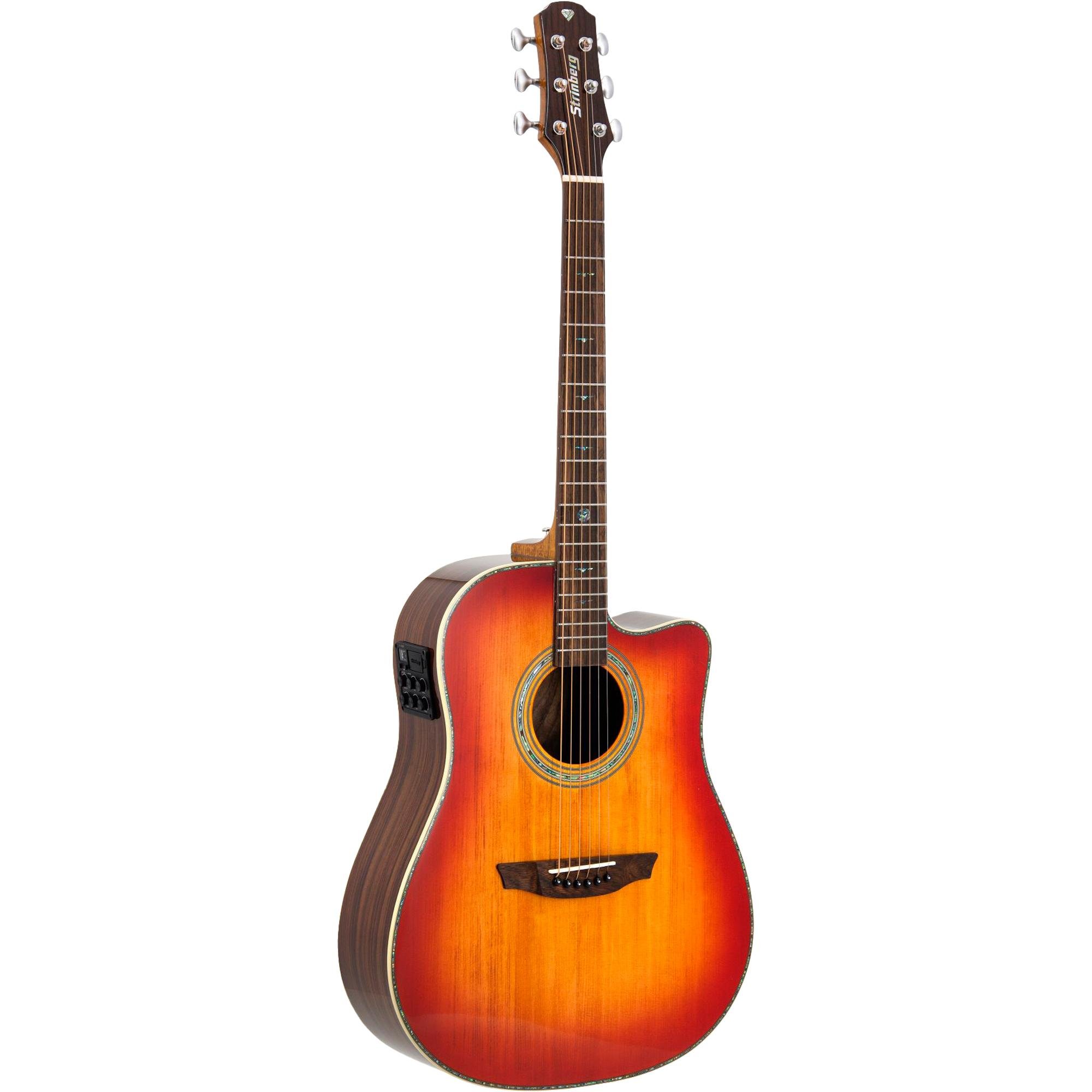 VIOLAO ELET ACO STRINBERG DD5SC CB