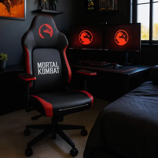 Cadeira Gamer Mortal Kombat ThunderX3 CORE Smart