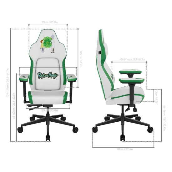 Cadeira Gamer Rick and Morty ThunderX3 CORE Smart