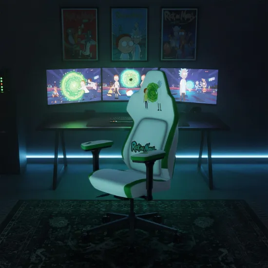 Cadeira Gamer Rick and Morty ThunderX3 CORE Smart