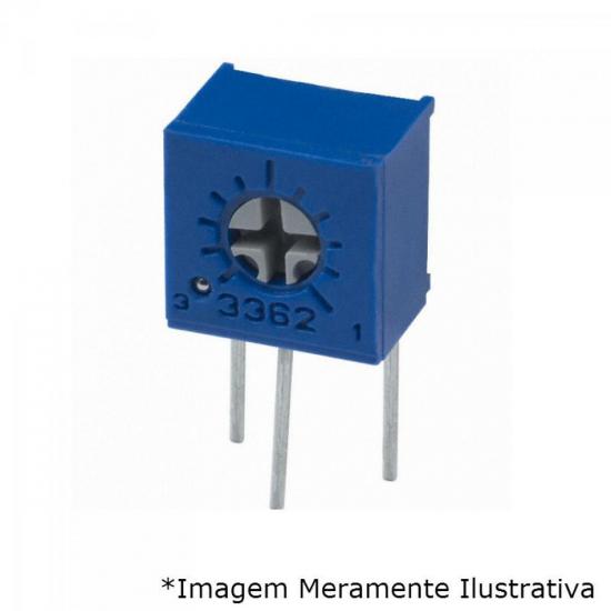 Trimpot Vertical Com Botão 14mm 100k GENÉRICO Trimpot Vertical Com Botão 14mm 100k GENÉRICO