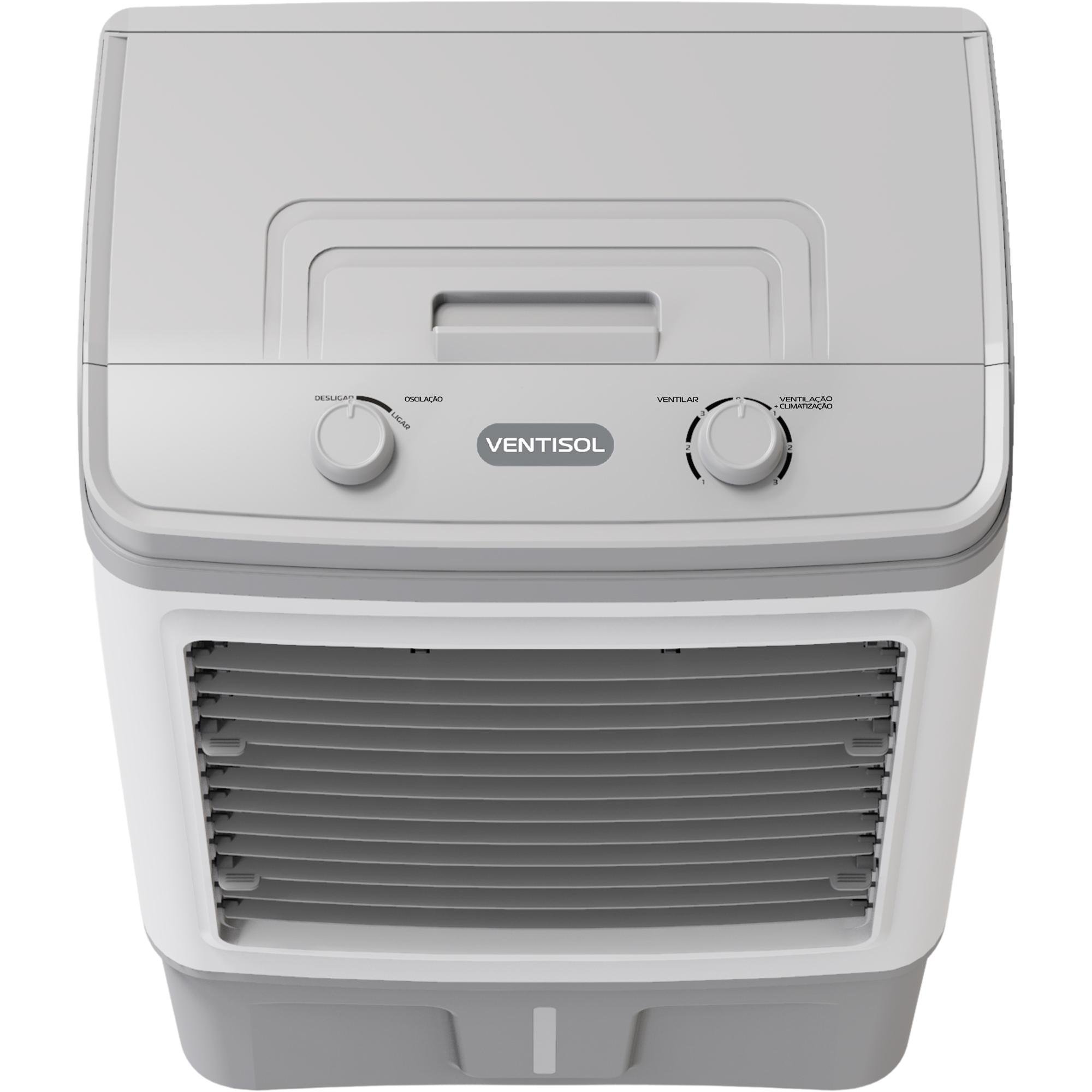 Climatizador Ventisol CLIPRO 35L Branco/Cinza 127v
