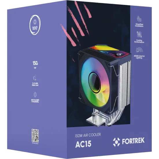 Air Cooler Fortrek AC15 150W TDP
