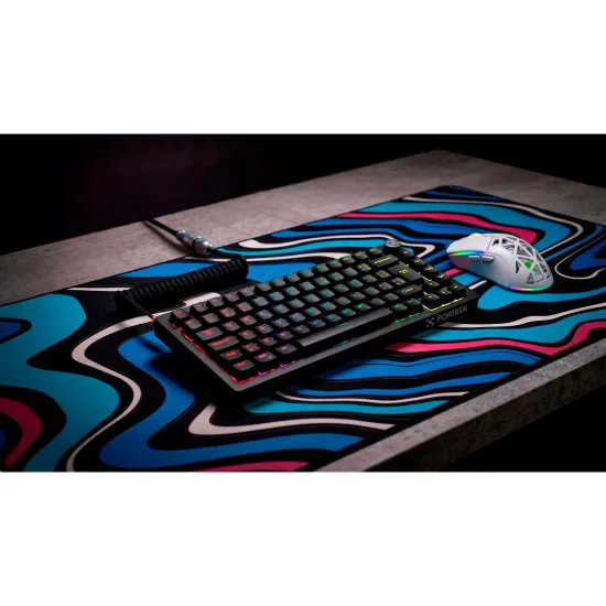 Cabo Coiled Fortrek Helix Preto