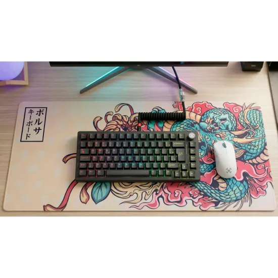 Cabo Coiled Fortrek Helix Preto