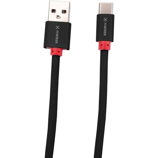 Cabo Coiled Fortrek Helix Preto