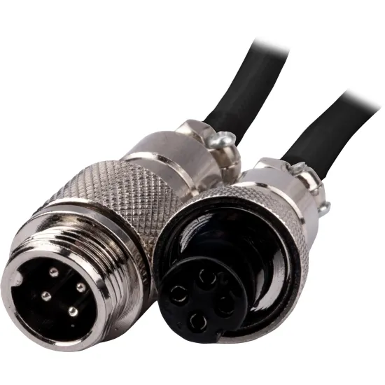 Cabo Coiled Fortrek Helix Preto