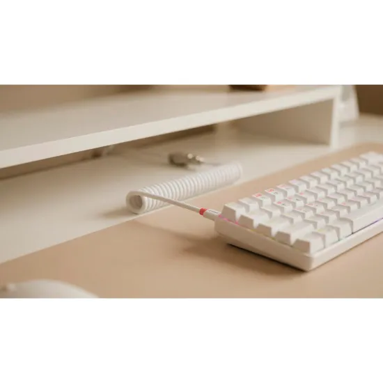 Cabo Coiled Fortrek Helix Branco