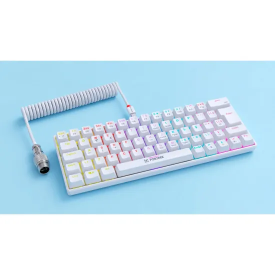 Cabo Coiled Fortrek Helix Branco