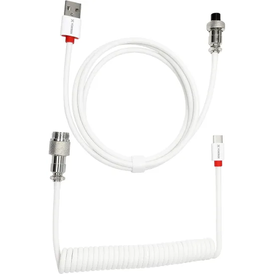 Cabo Coiled Fortrek Helix Branco