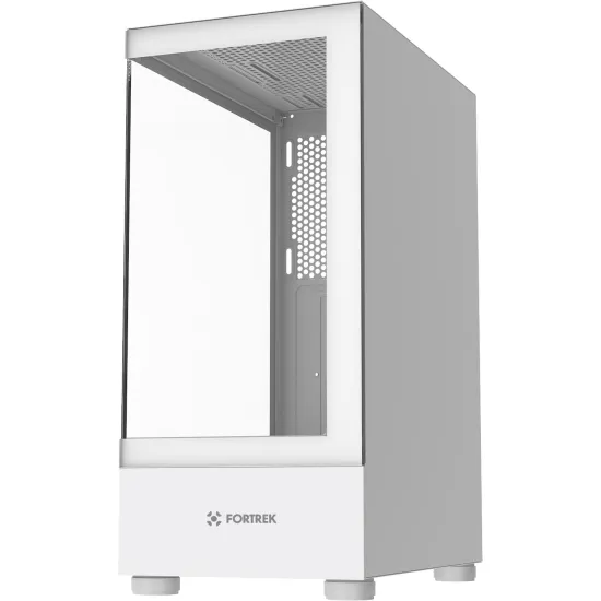 Gabinete Gamer Fortrek Crystal Mid Tower Branco