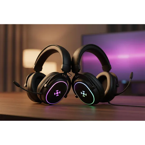 Headset Gamer Wireless Fortrek Win Air Driver 50 mm Preto