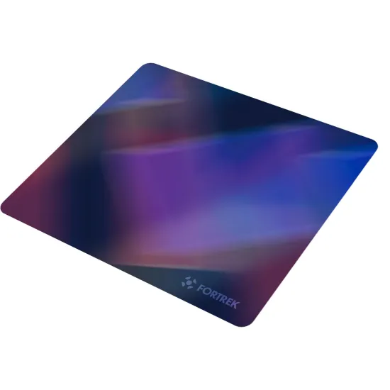 Mousepad Com Infusão de Vidro Fortrek Quickglass PRO Preto