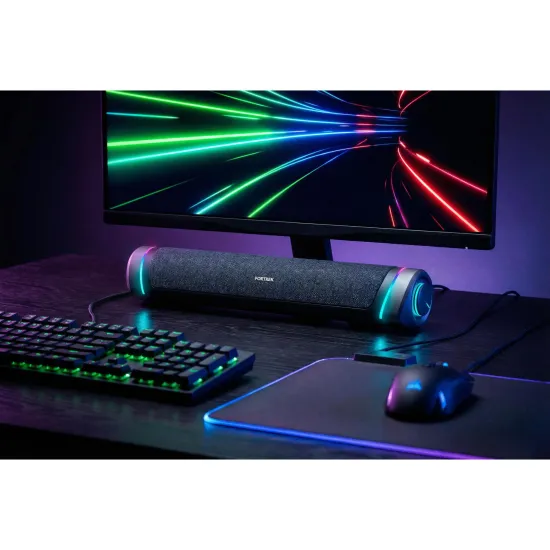 Soundbar Wireless Gamer Fortrek Sonar BT Preto