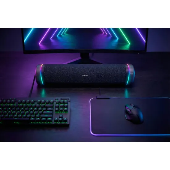 Soundbar Wireless Gamer Fortrek Sonar BT Preto