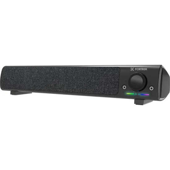 Soundbar Gamer Fortrek Sonar Com fio Preta