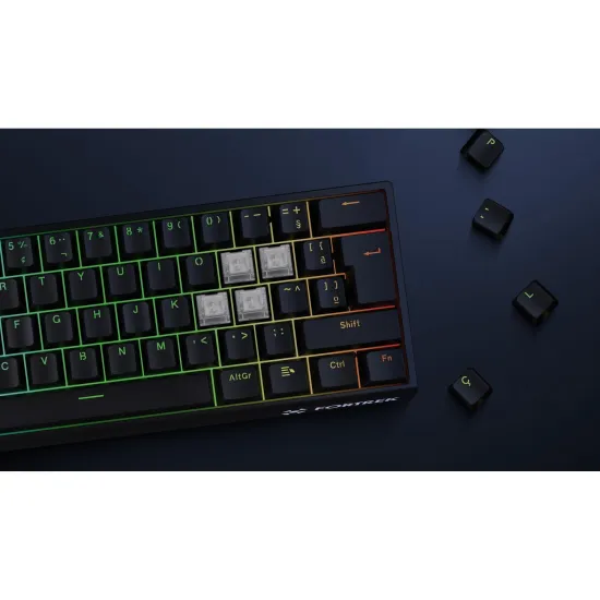 Teclado Gamer Magnético Fortrek Ora PRO Preto