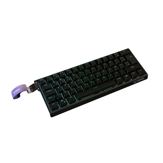 Teclado Gamer Magnético Fortrek Ora PRO Preto