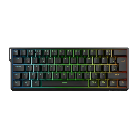 Teclado Gamer Magnético Fortrek Ora PRO Preto