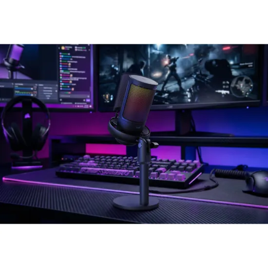 Microfone Gamer Fortrek MIC10 Preto