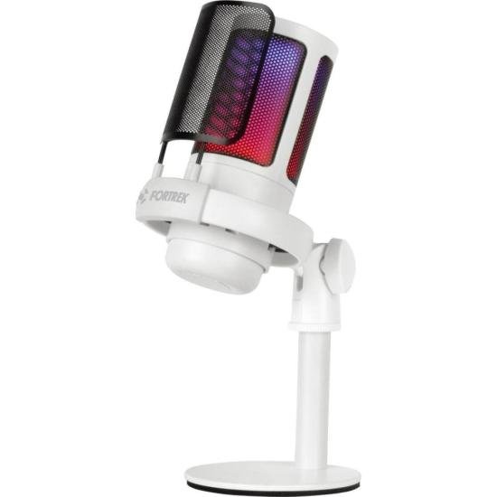 Microfone Gamer Fortrek MIC10 Branco