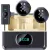 Microfone de Lapela Sem Fio Fortrek LP101 USB-C 2.4 GHz Preto