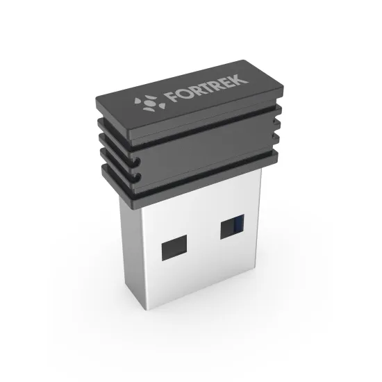 Mouse Wireless com Dock de Carregamento Magnético Fortrek Loyal Preto