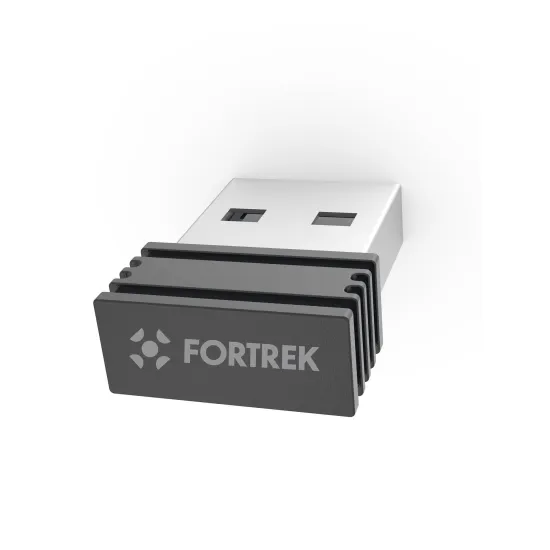 Mouse Wireless com Dock de Carregamento Magnético Fortrek Loyal Preto