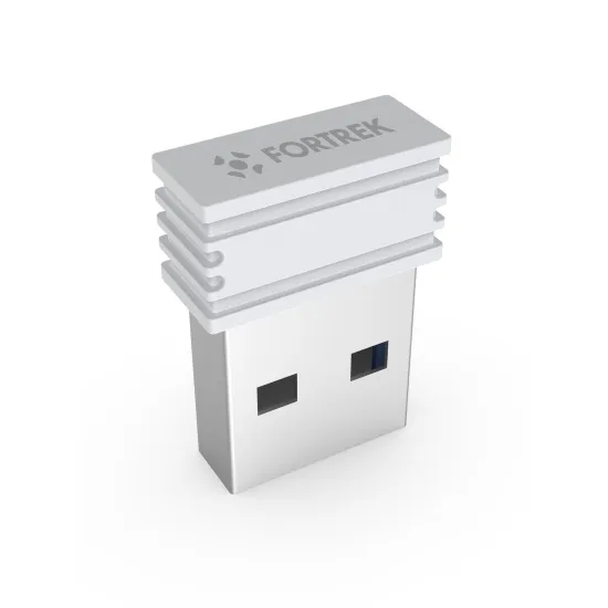 Mouse Wireless com Dock de Carregamento Magnético Fortrek Loyal Branco