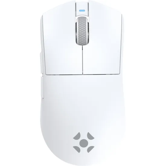 Mouse Wireless com Dock de Carregamento Magnético Fortrek Loyal Branco