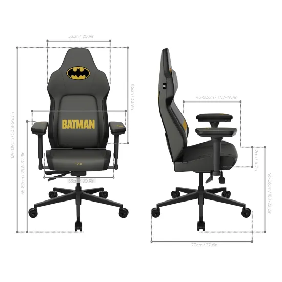 Cadeira Gamer Batman ThunderX3 CORE Smart